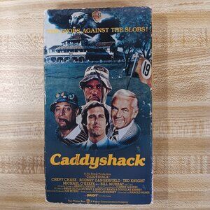 Caddyshack 1980 VHS ORION  Harold Ramis Chevy Chase Rodney Dangerfield  Murray